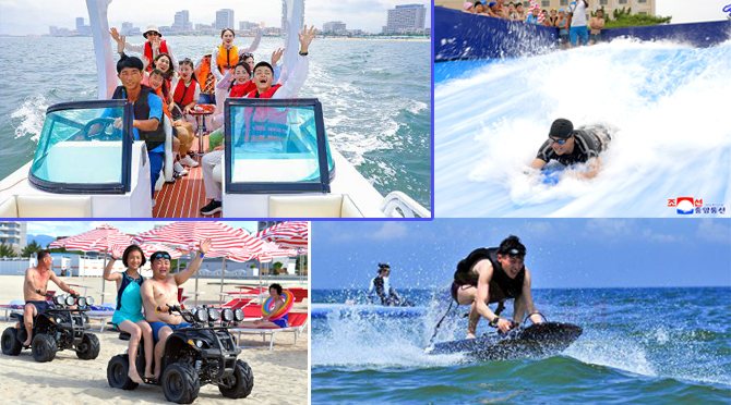 21-인민의 기쁨 넘쳐나는 동해의 명사십리-원산갈마해안관광지구